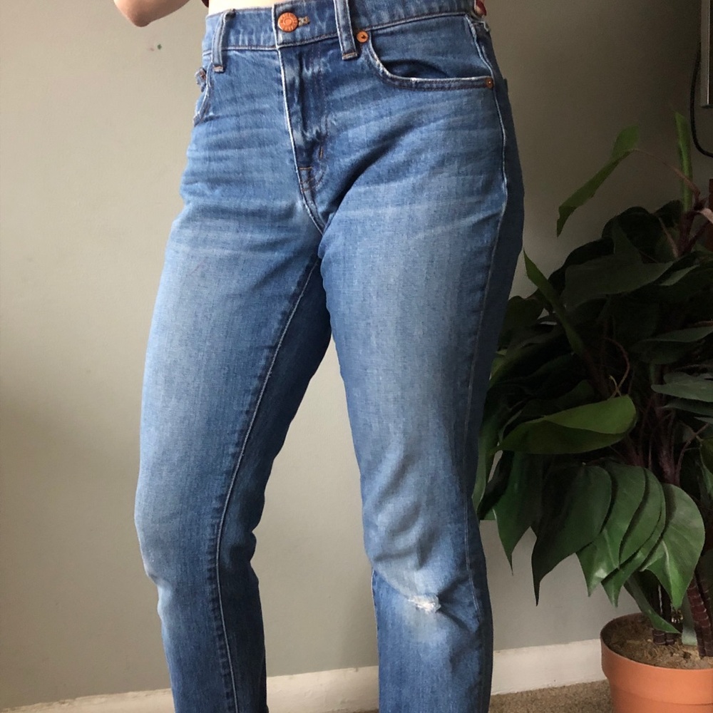 madewell slim boy jean!!